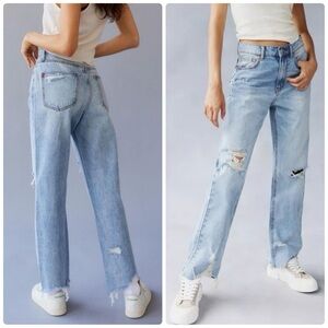 BDG Urban Outfitters Chewed Hem Cowboy Jean